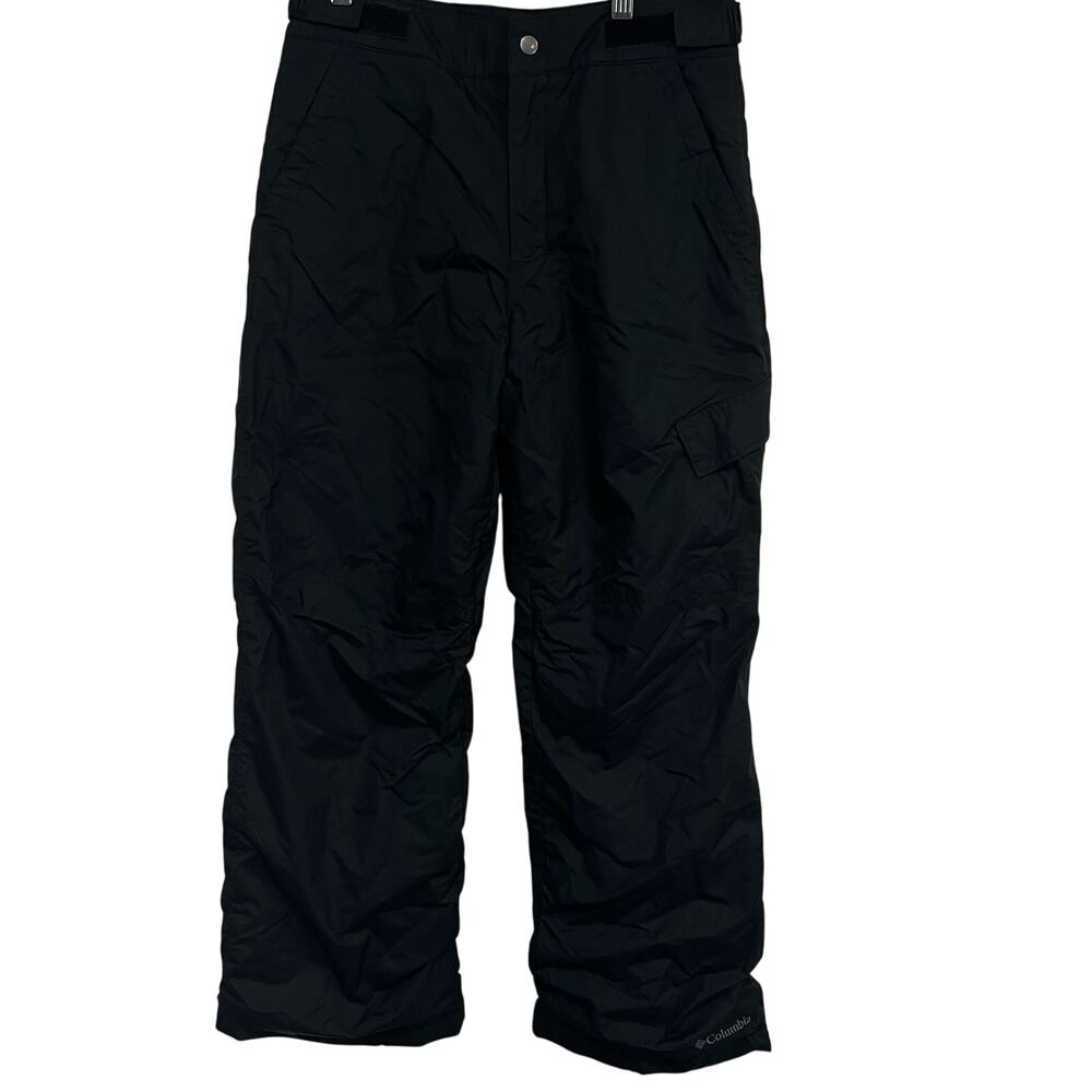 Columbia Kids size Large Black Snow Pants adjustable waist Outgrown Adjustable